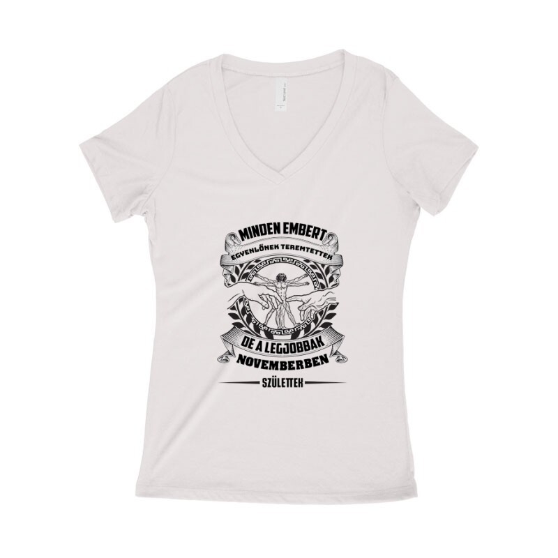 A legjobbak Novemberben (DaVinci) Női póló V kivágott