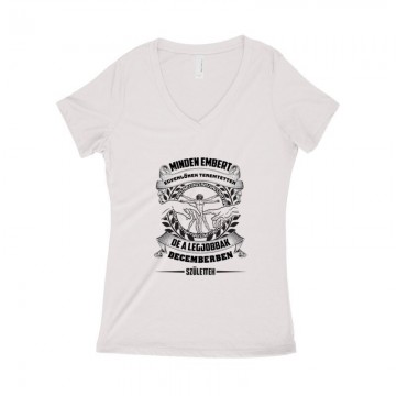 A legjobbak Decemberben (DaVinci) Női póló V kivágott