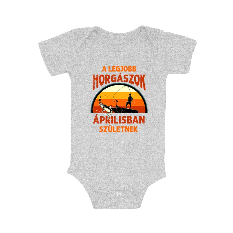 Legjobb horgászok Áprilisban Bébi body
