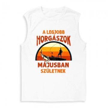 Legjobb horgászok Májusban Férfi Trikó