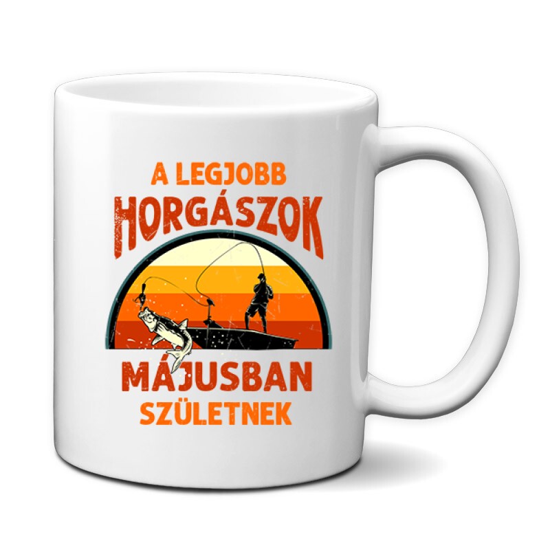 Legjobb horgászok Májusban Bögre