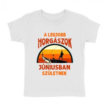 Legjobb horgászok Júniusban Gyermek póló