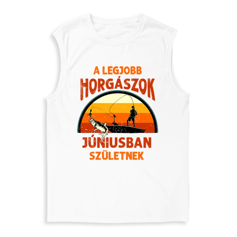 Legjobb horgászok Júniusban Férfi Trikó