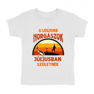 Legjobb horgászok Júliusban Gyermek póló