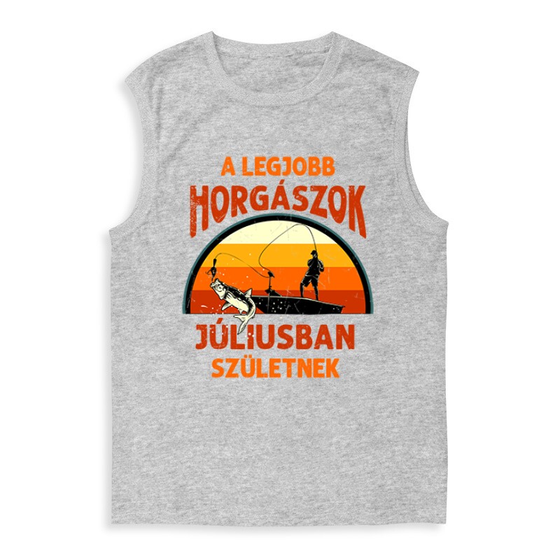 Legjobb horgászok Júliusban Férfi Trikó