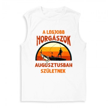 Legjobb horgászok Augusztusban Férfi Trikó