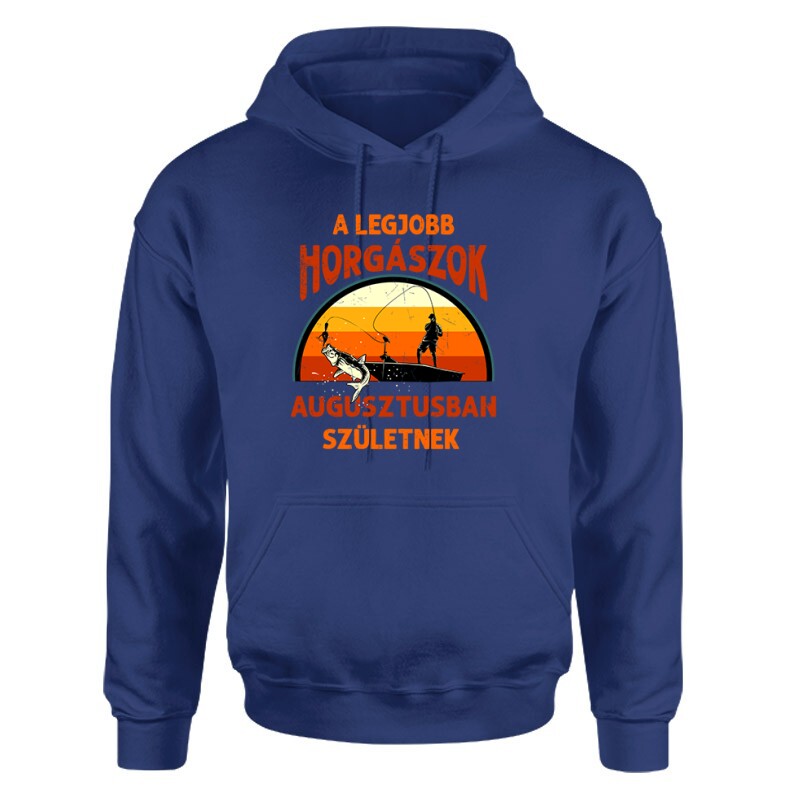 Legjobb horgászok Augusztusban Unisex pulóver