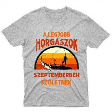 Legjobb horgászok Szeptemberben Férfi póló