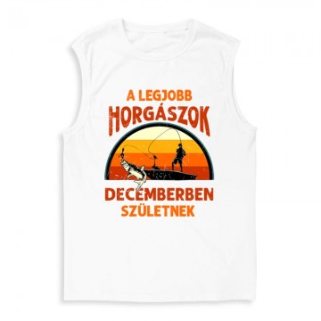 Legjobb horgászok Decemberben Férfi Trikó