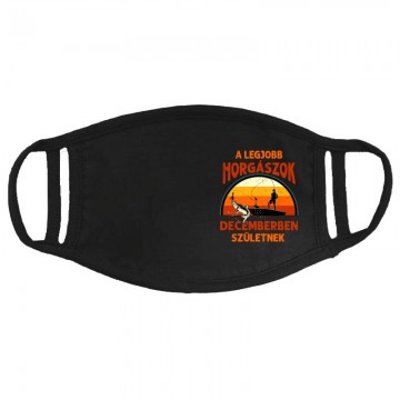 Legjobb horgászok Decemberben Arcmaszk