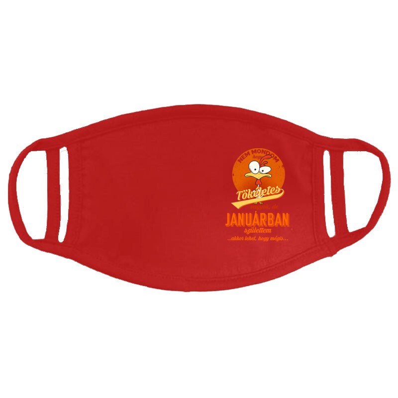 Januárban Születtem (Tökéletes) Arcmaszk