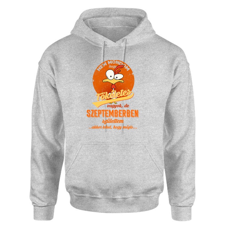 Szeptemberben Születtem (Tökéletes) Unisex pulóver