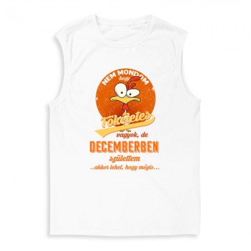 Decemberben Születtem (Tökéletes) Férfi Trikó