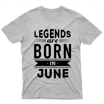 Legend Are Born In June Férfi póló