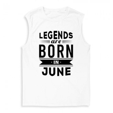 Legend Are Born In June Férfi Trikó