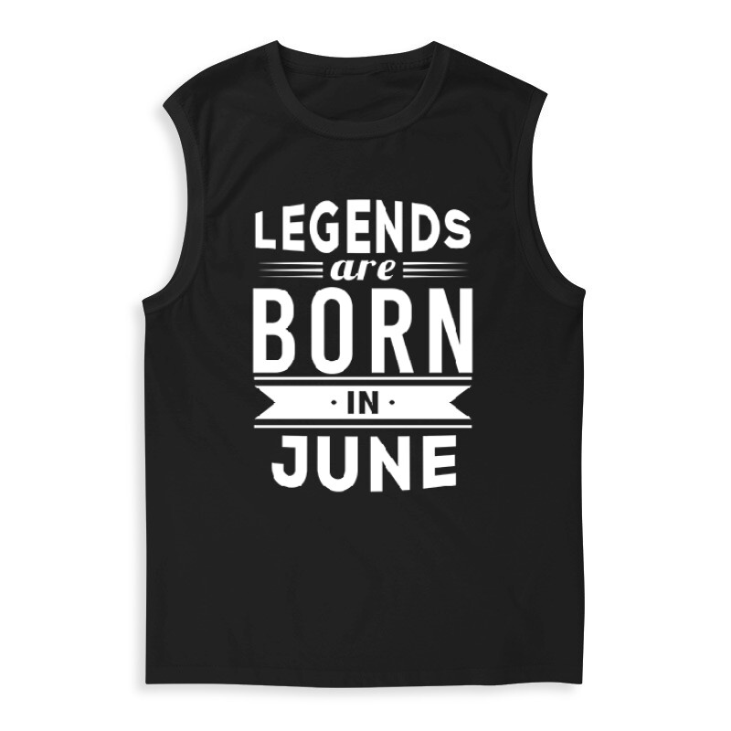 Legend Are Born In June Férfi Trikó