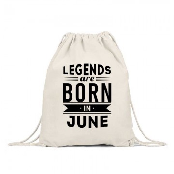 Legend Are Born In June Tornazsák