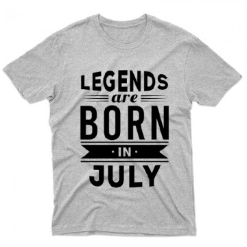 Legend Are Born In July Férfi póló