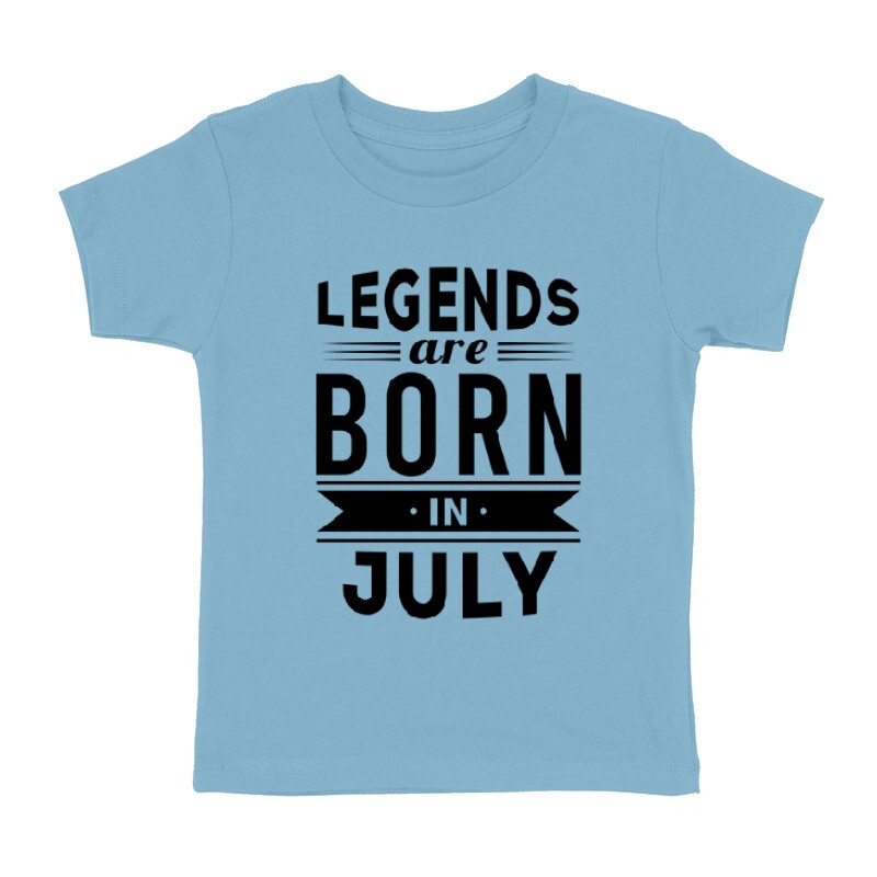 Legend Are Born In July Gyermek póló