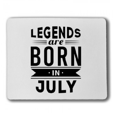 Legend Are Born In July Egérpad