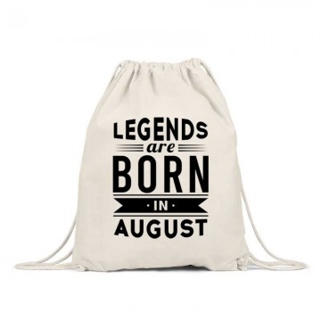 Legend Are Born In August Tornazsák