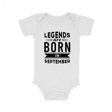 Legend Are Born In September Bébi body