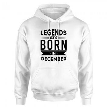 Legend Are Born In December Unisex pulóver