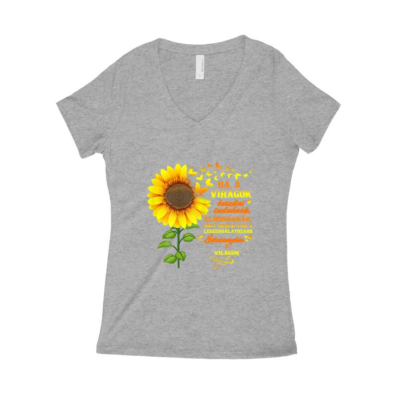 Legcsodálatosabb Anya Női póló V kivágott