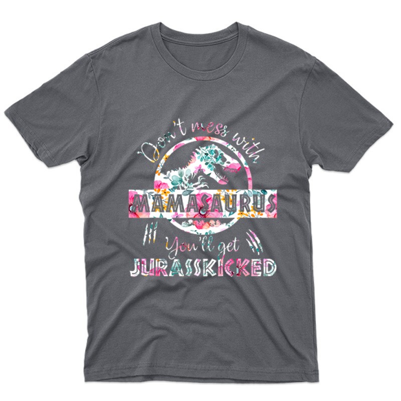 Mamasaurus Flower Férfi póló