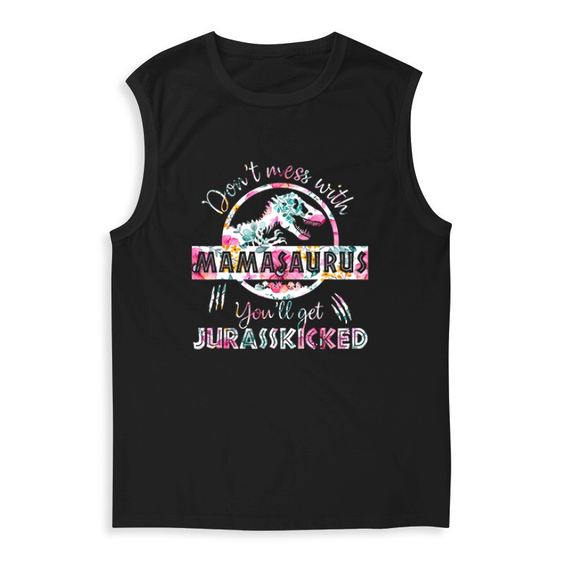 Mamasaurus Flower Férfi Trikó