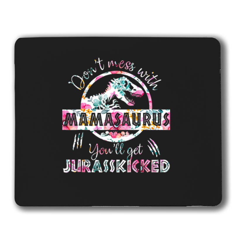 Mamasaurus Flower Egérpad