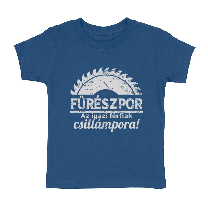 Fűrészpor-Csillámpor Gyermek póló