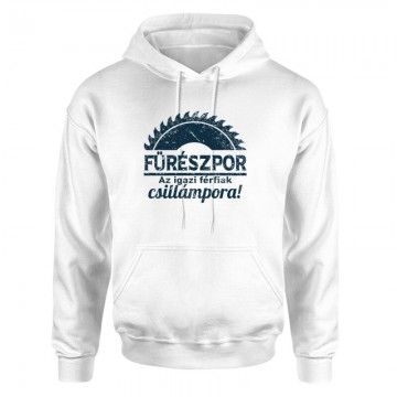 Fűrészpor-Csillámpor Unisex pulóver