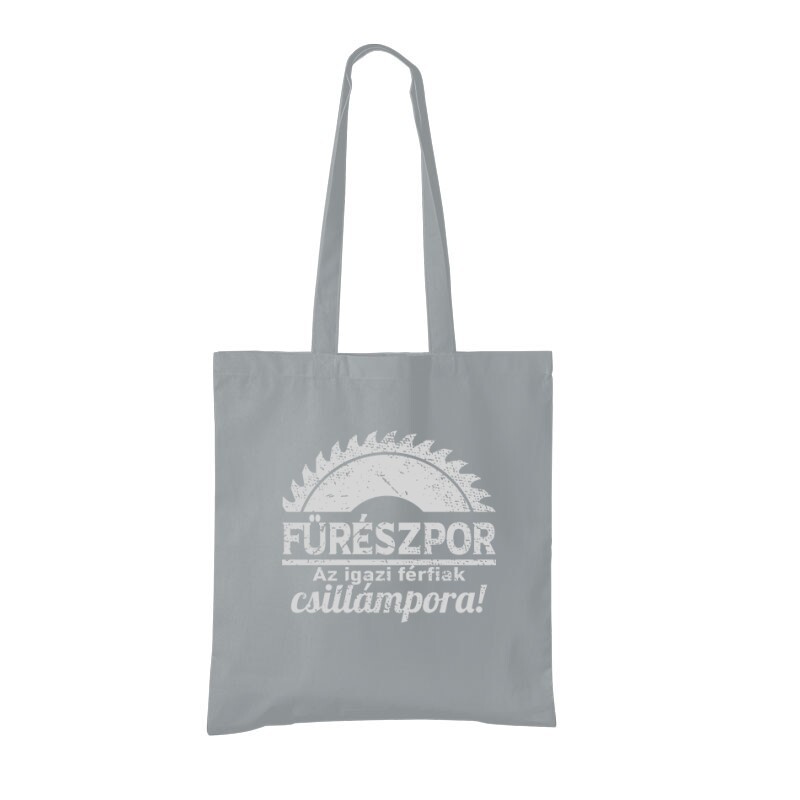 Fűrészpor-Csillámpor Bevásárló táska