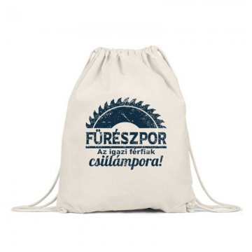 Fűrészpor-Csillámpor Tornazsák