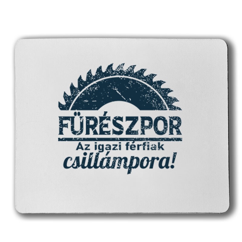 Fűrészpor-Csillámpor Egérpad