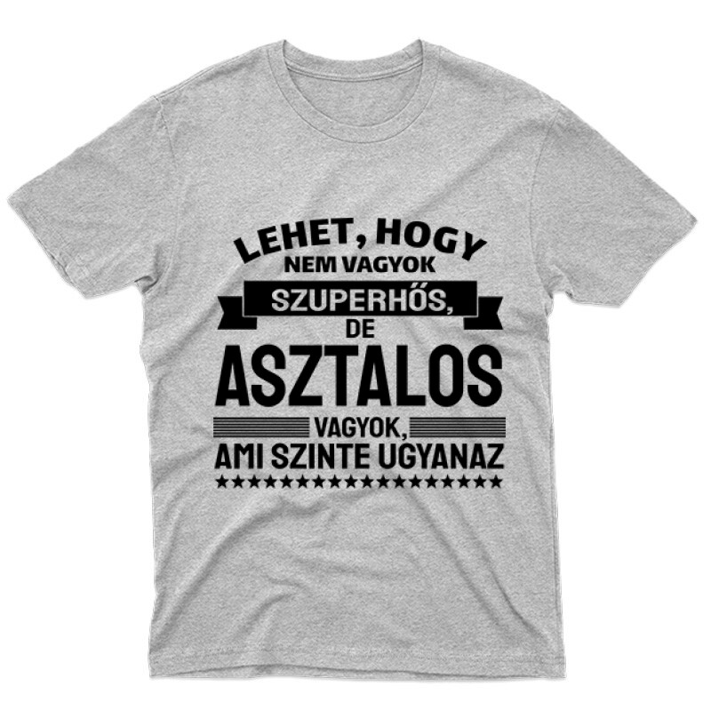 Szuperhős Asztalos Férfi póló