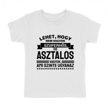 Szuperhős Asztalos Gyermek póló