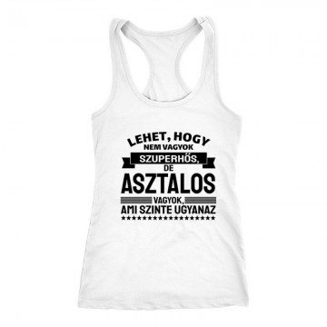 Szuperhős Asztalos Női Trikó