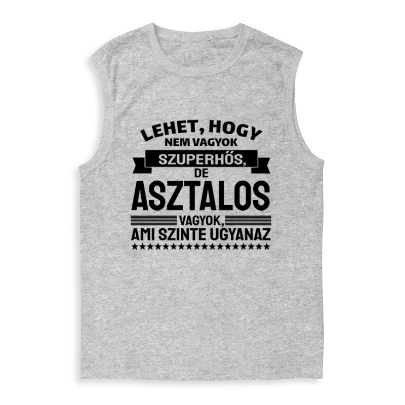 Szuperhős Asztalos Férfi Trikó