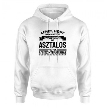 Szuperhős Asztalos Unisex pulóver