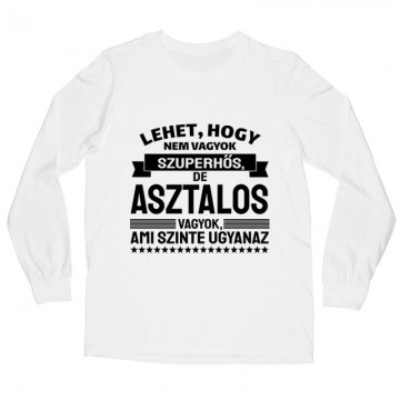 Szuperhős Asztalos Hosszú ujjú póló
