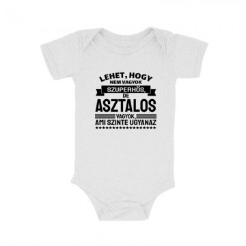 Szuperhős Asztalos Bébi body