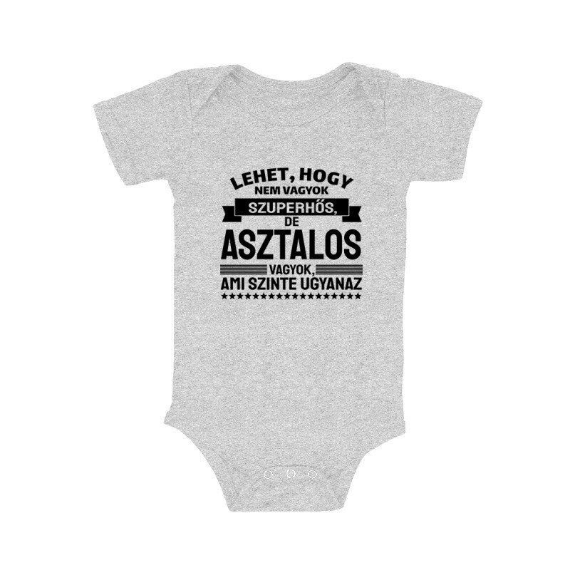 Szuperhős Asztalos Bébi body