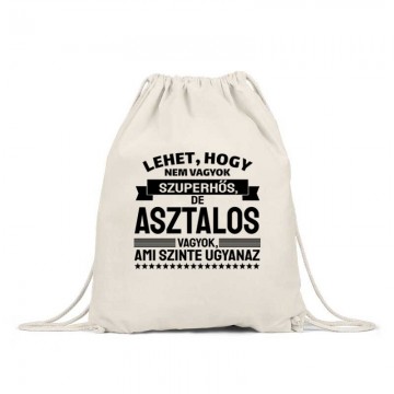 Szuperhős Asztalos Tornazsák