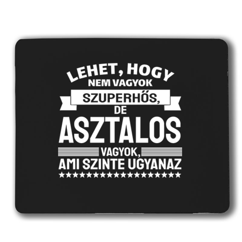 Szuperhős Asztalos Egérpad