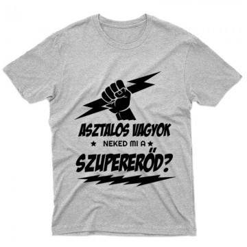 Asztalos Szupererő Férfi póló