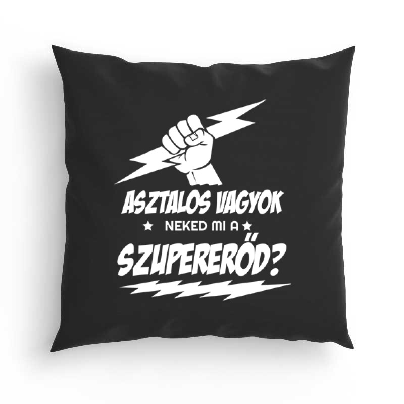 Asztalos Szupererő Párna