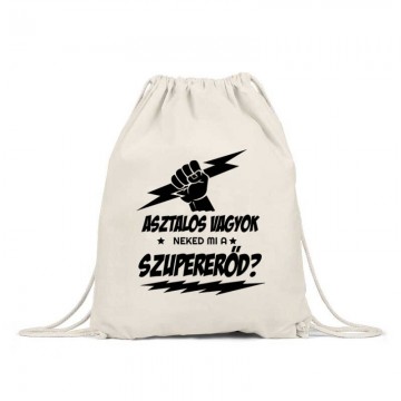 Asztalos Szupererő Tornazsák