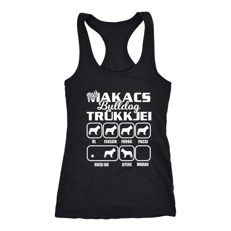 Makacs Bulldog Trükkjei Női Trikó